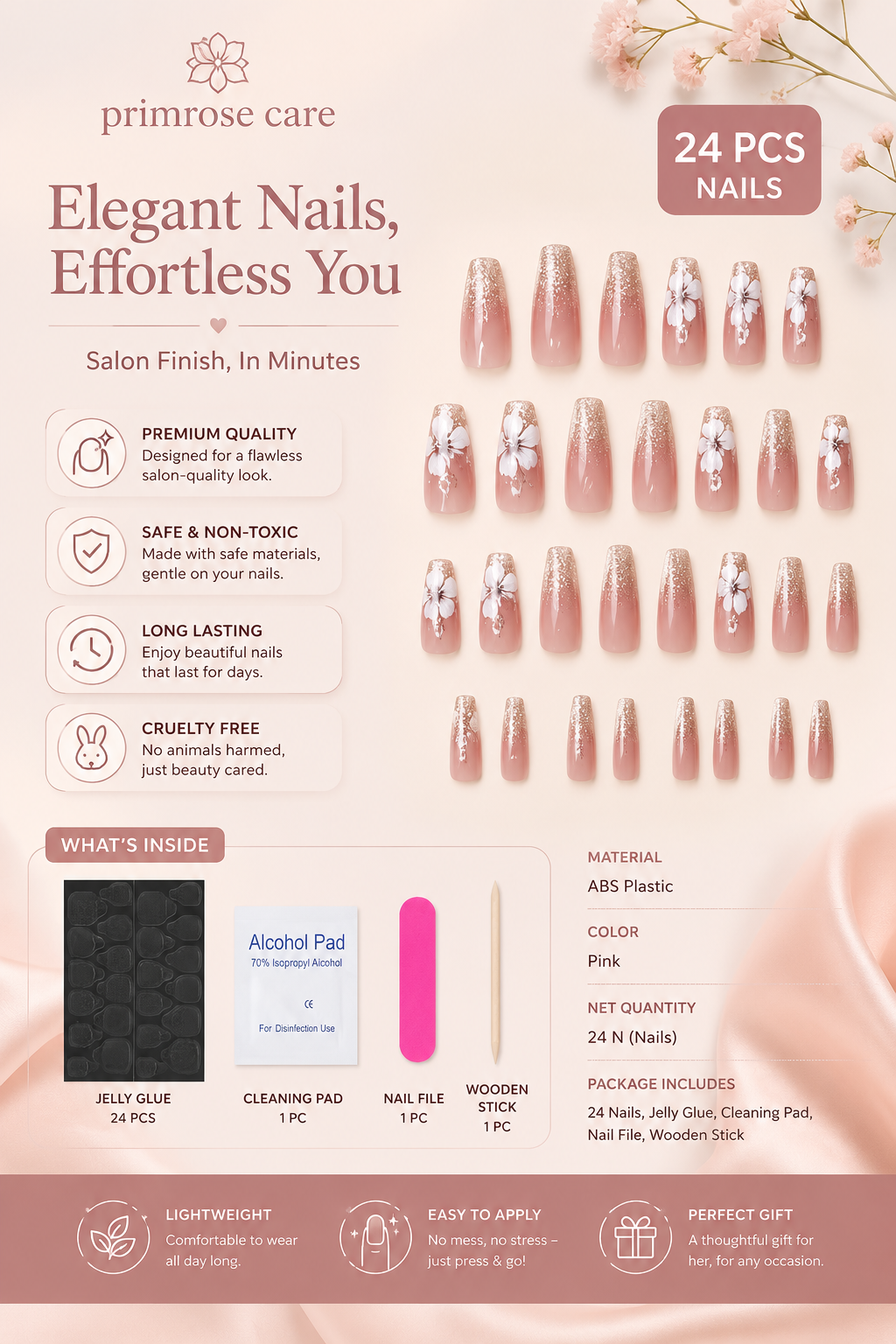 Rosé Bloom Luxe